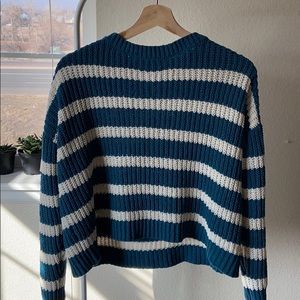 Boxy Cropped Sweater